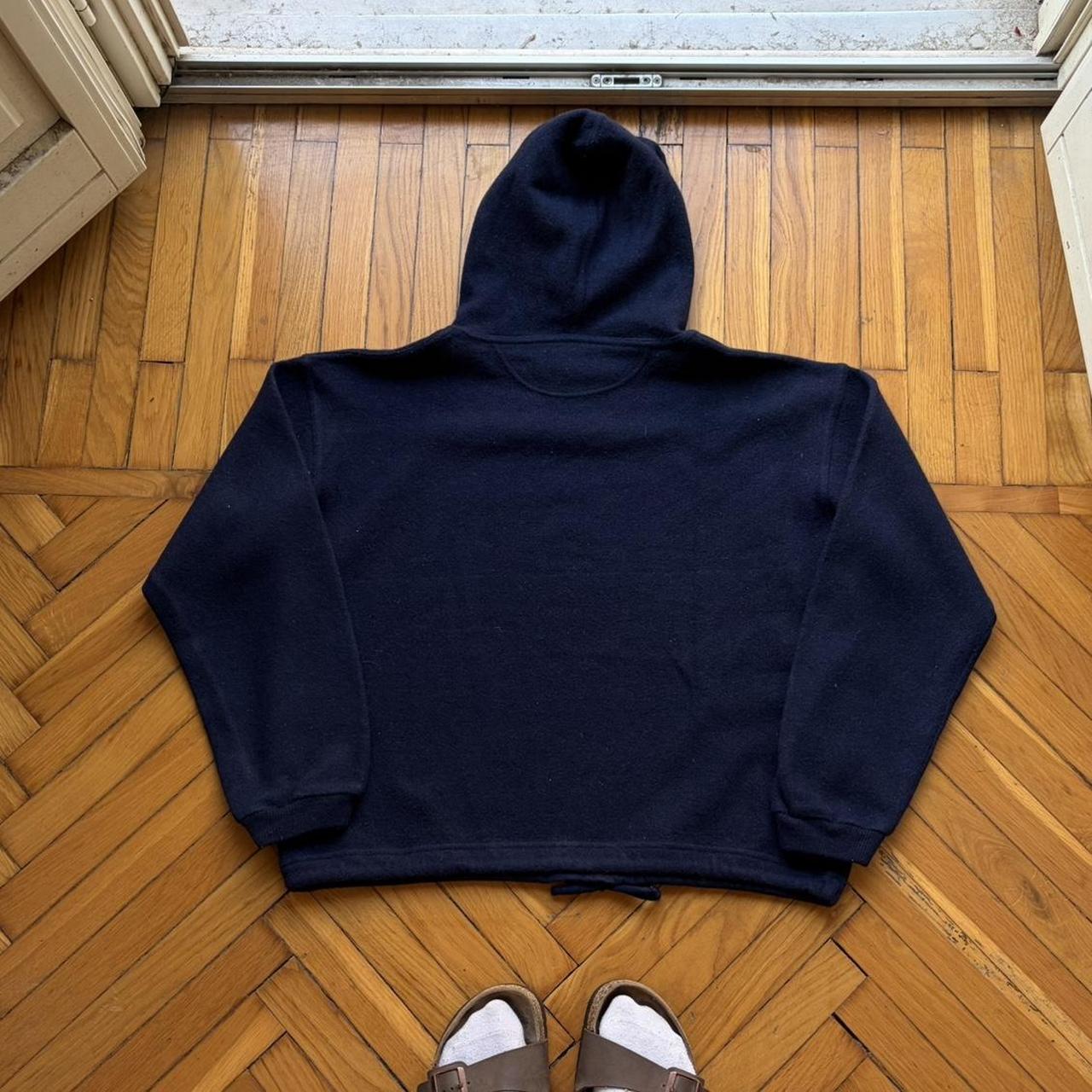 1990s Armani Jeans Hoodie Navy M