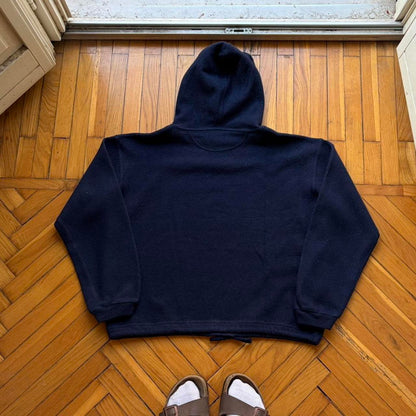 1990s Armani Jeans Hoodie Navy M