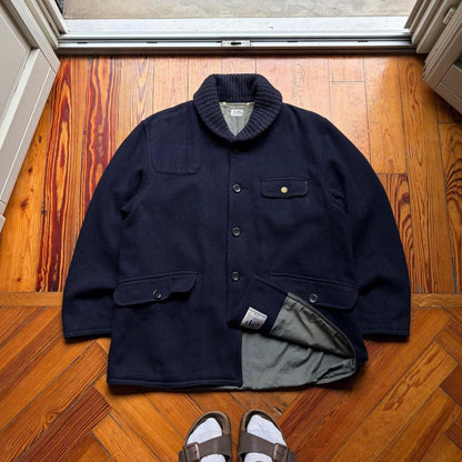1993 CP Company Wool Coat Navy L