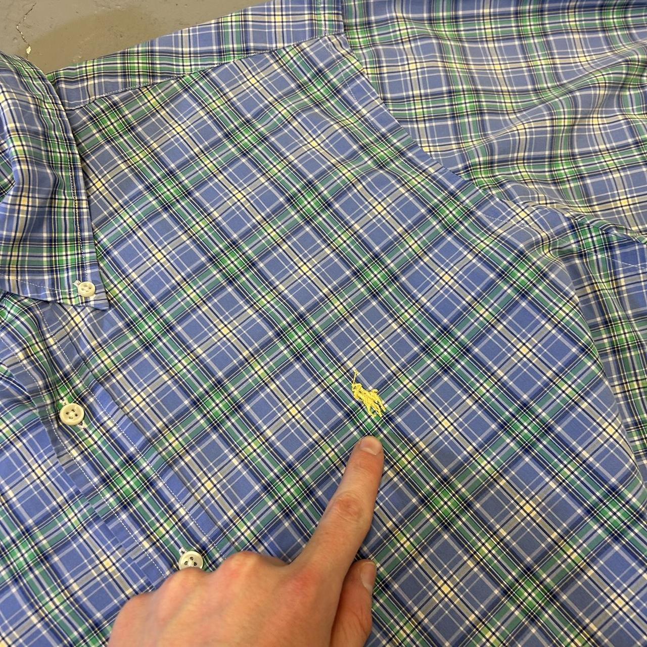 1990s Ralph Lauren Shirt Checked XXL