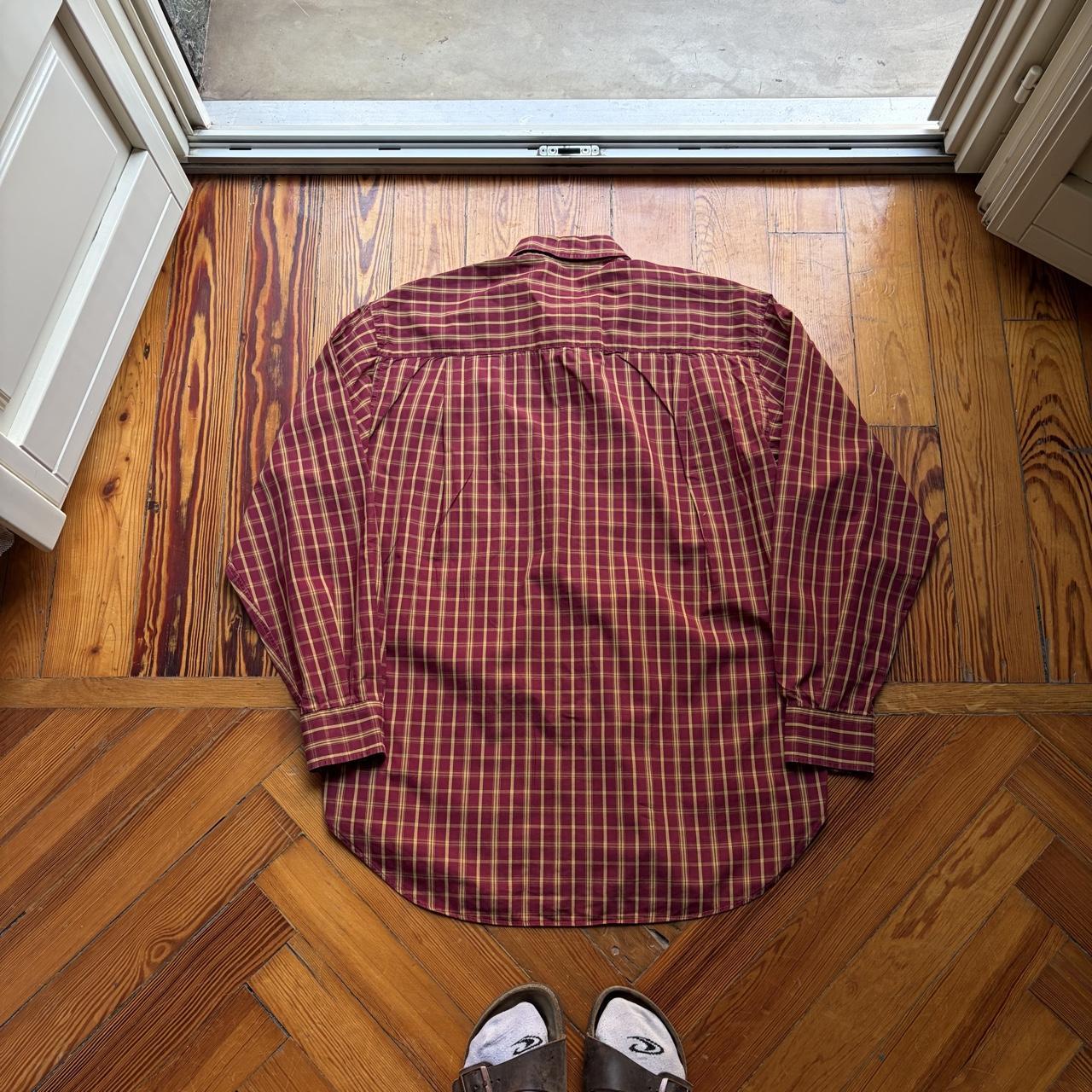 1990s Valentino Oliver Checked Shirt L