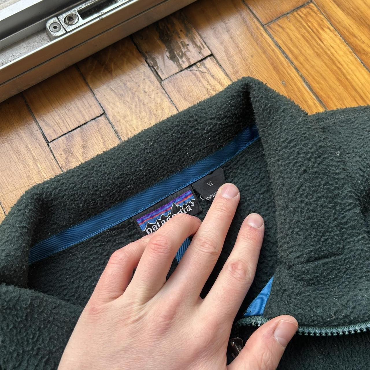 1990s Patagonia Fleece Jacket Green XL