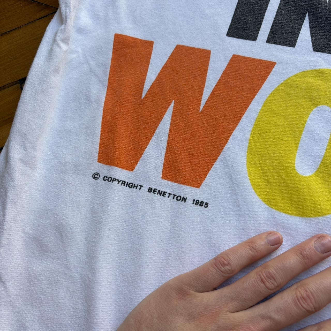 1985 Benetton Graphic T Shirt XL