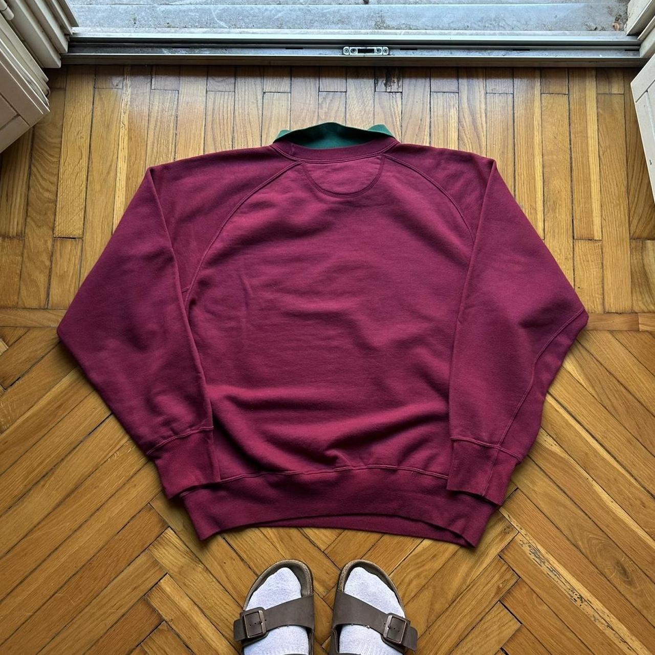 1980s Best Company Collared Sweatshirt XL