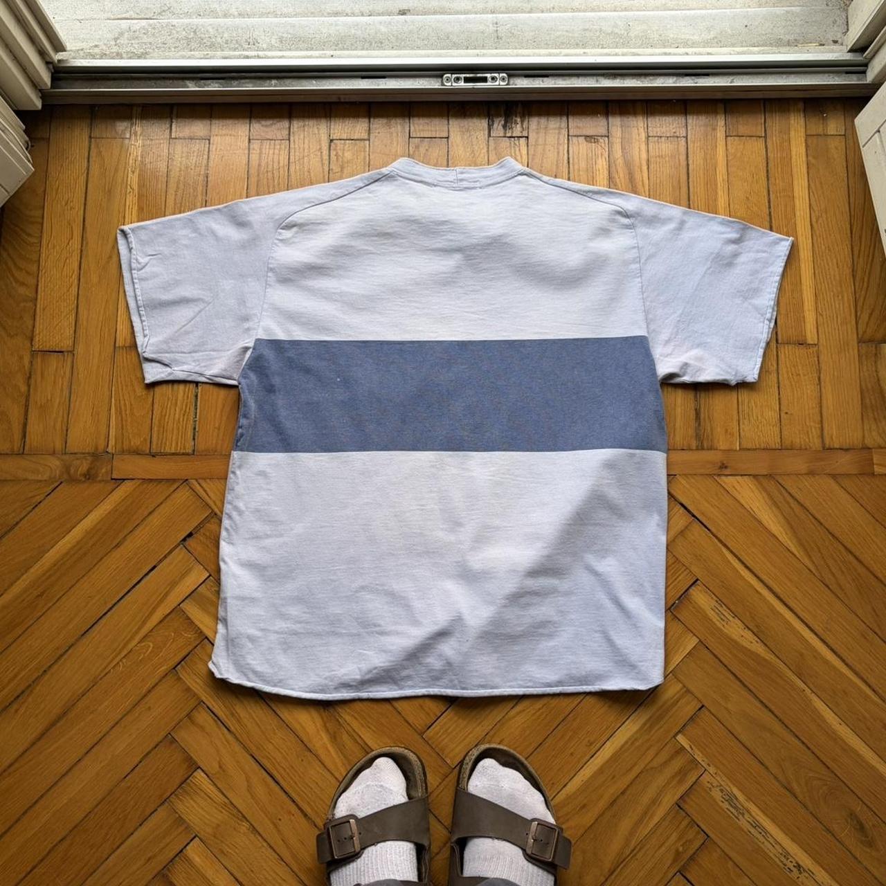 1990s Stone Island T Shirt Blue M