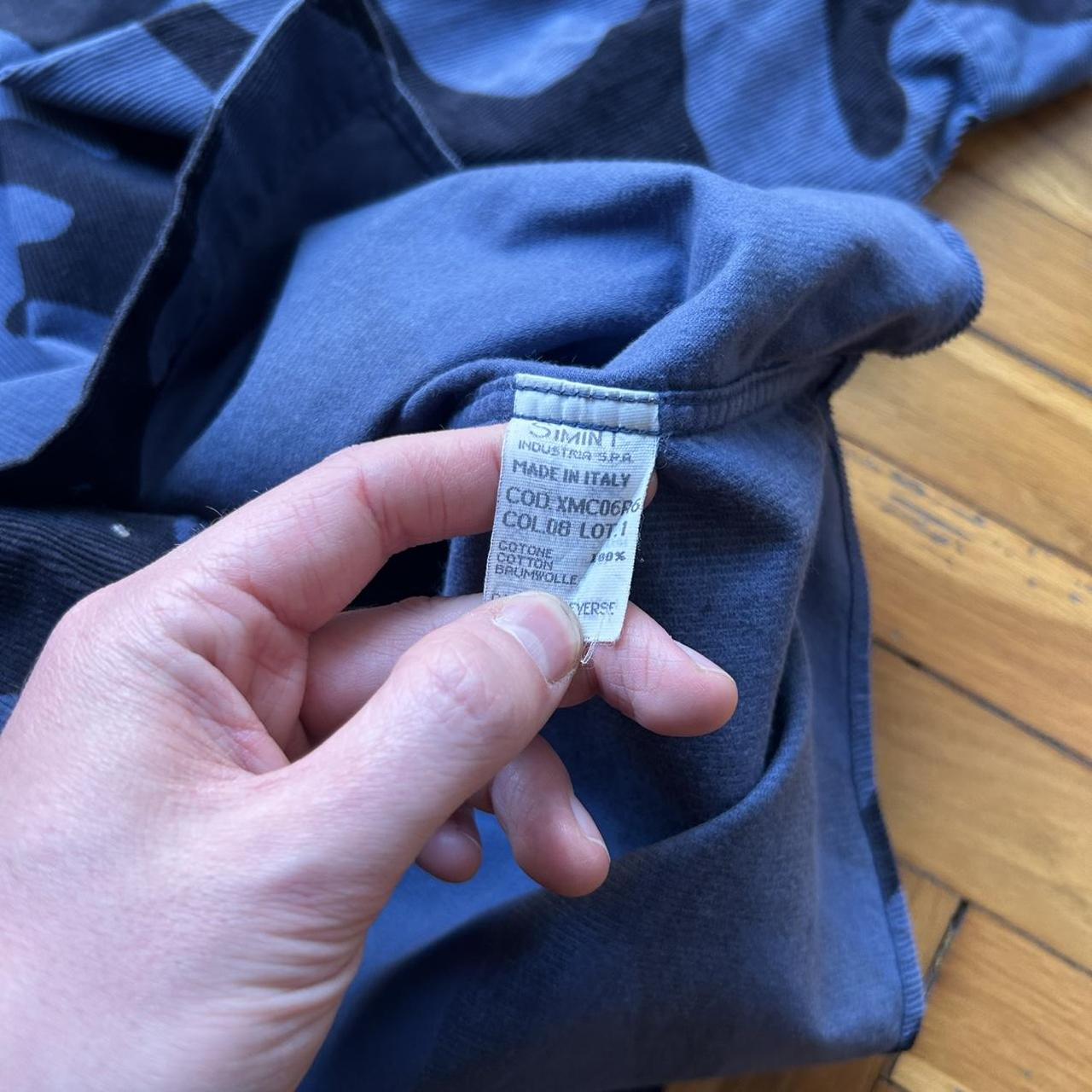 1990s Moschino 'Touched By' Corduroy Shirt M