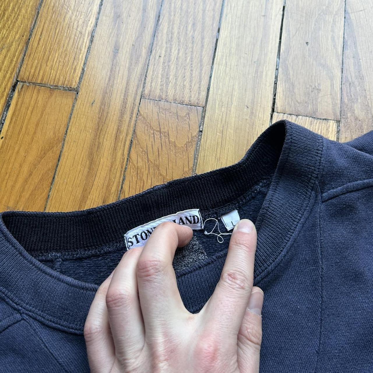 1980s Stone Island Sweatshirt Navy XL
