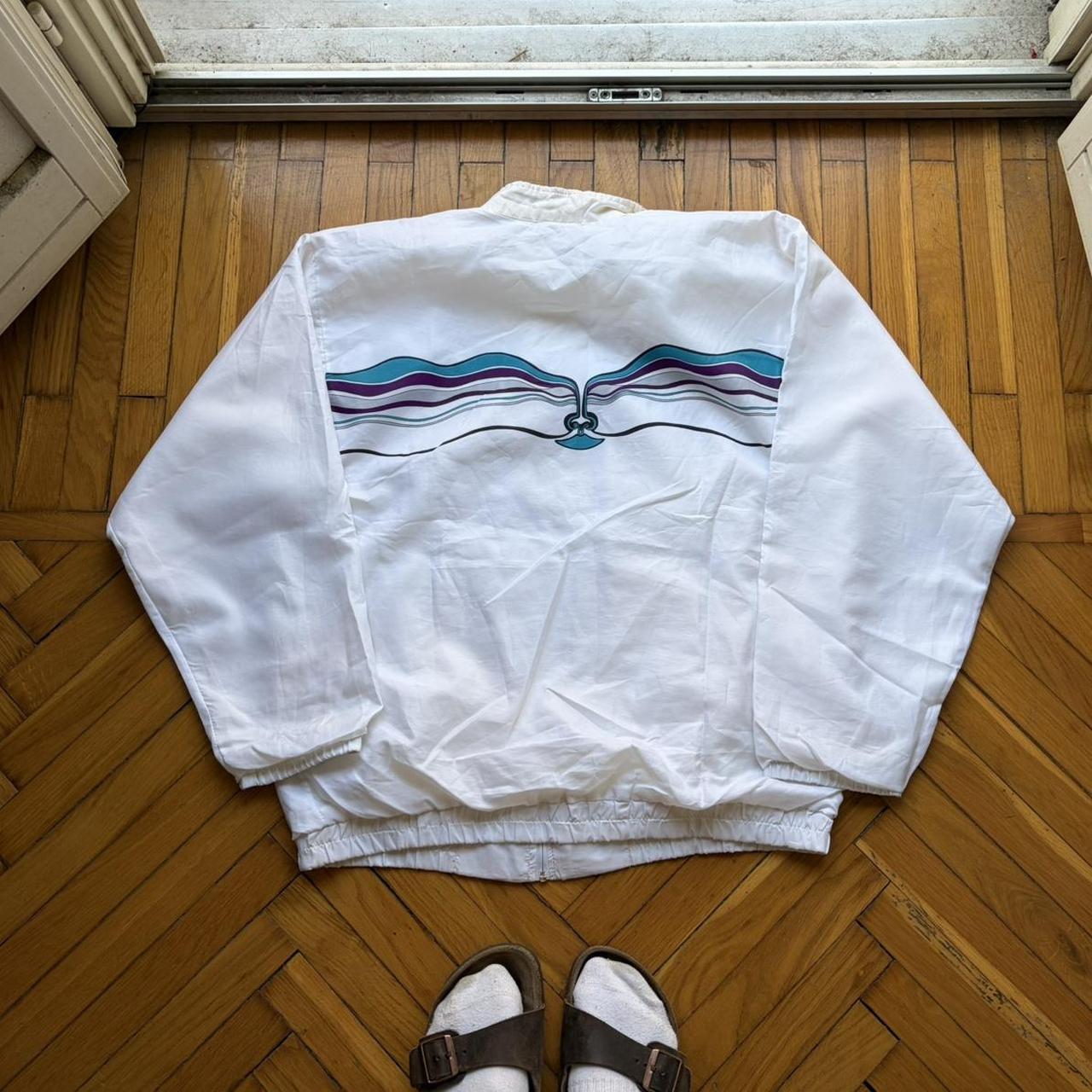 1980s Adidas Originals Ivan Lendl Jacket White L