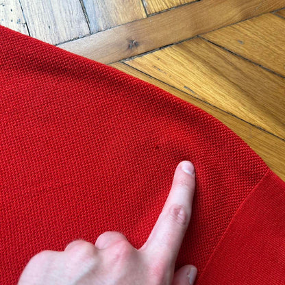 1980s Sergio Tacchini Knitted Vest Red S