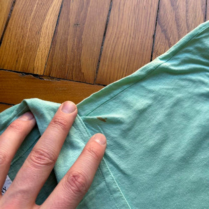 1980s CP Company Polo Shirt Green M