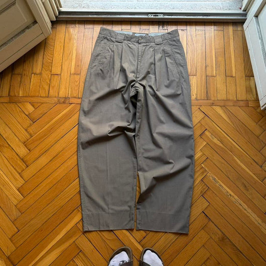 1990s Emporio Armani Trousers Khaki 34W 28L