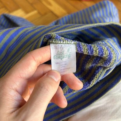 1990s Best Company Striped Sweatshirt M