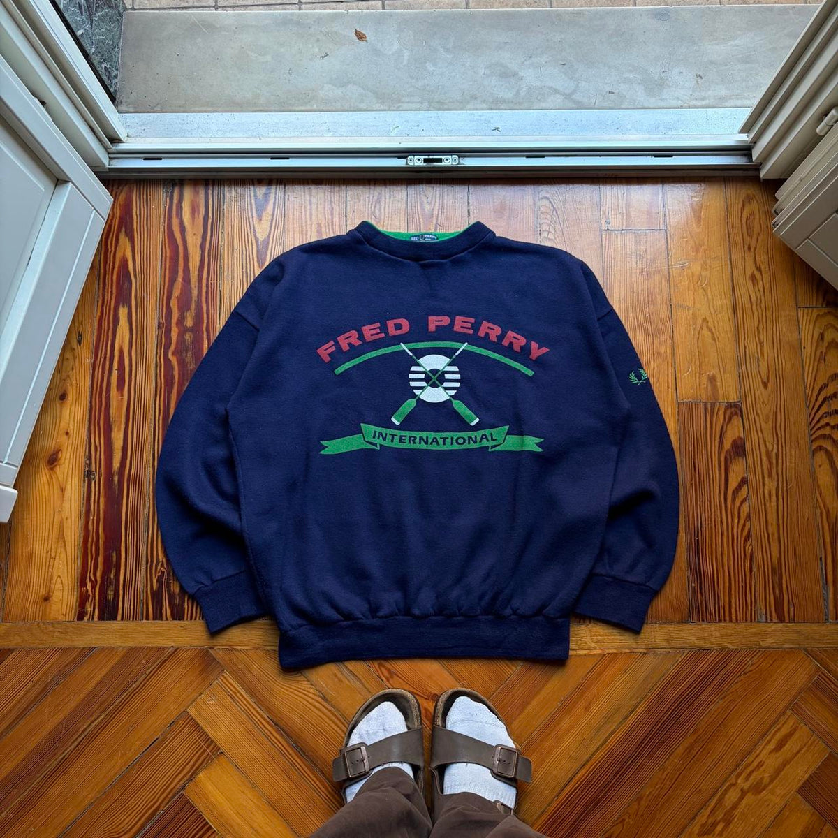 1990s Fred Perry Sweatshirt M