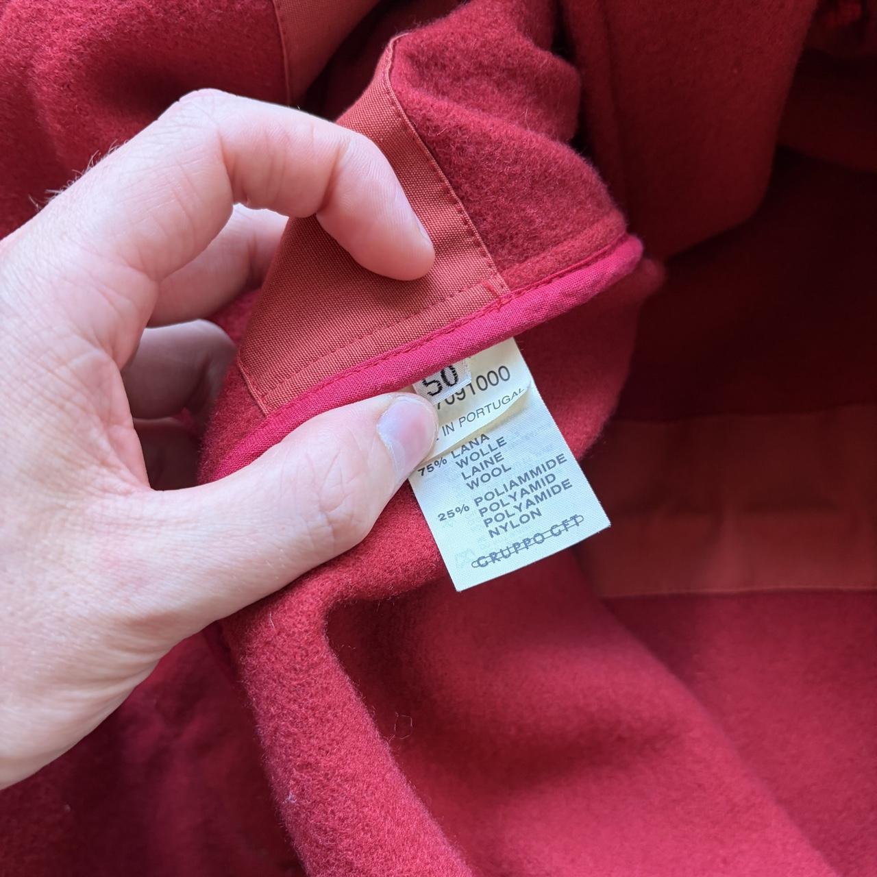 1990s Boneville Duffle Coat Red XL