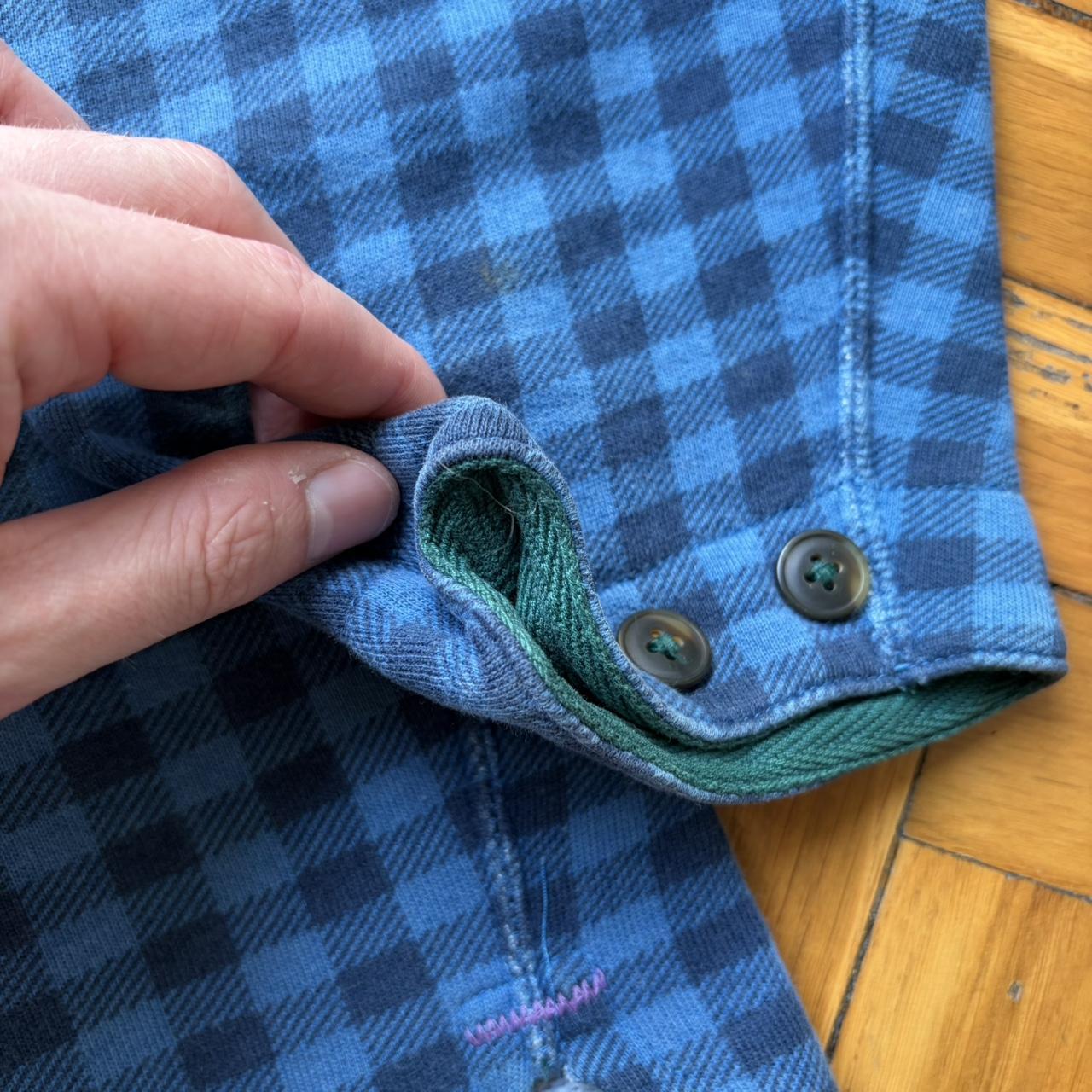 1980s Best Company Checked Sweatshirt M