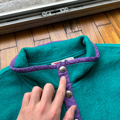 1990s Fila Magic Line Fleece Sweatshirt XL