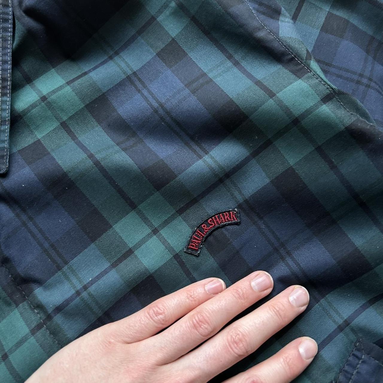 1990s Paul & Shark Bomber Jacket Checked XL