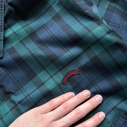 1990s Paul & Shark Bomber Jacket Checked XL