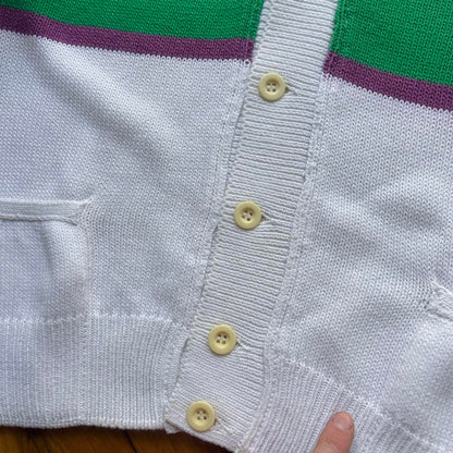 1980s Emporio Armani Knitted Cardigan M