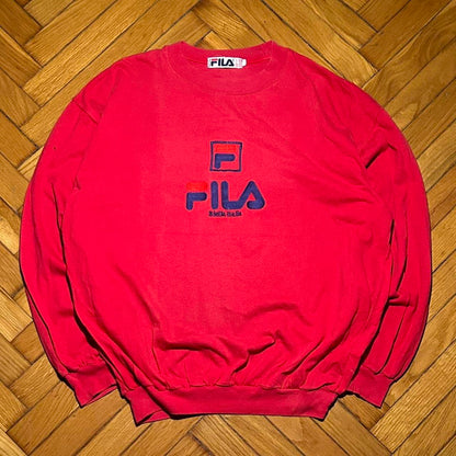 1990s Fila Biella Italia LS T Shirt S