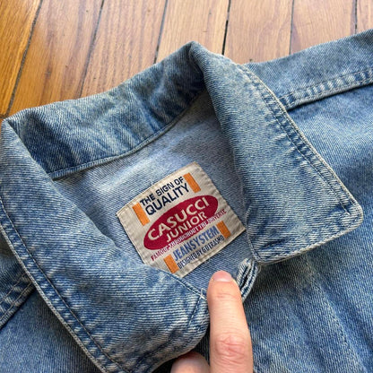 1990s Casucci Denim Jacket Blue S