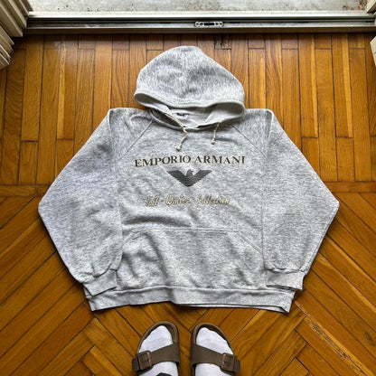 1980s Emporio Armani Hoodie Women's M