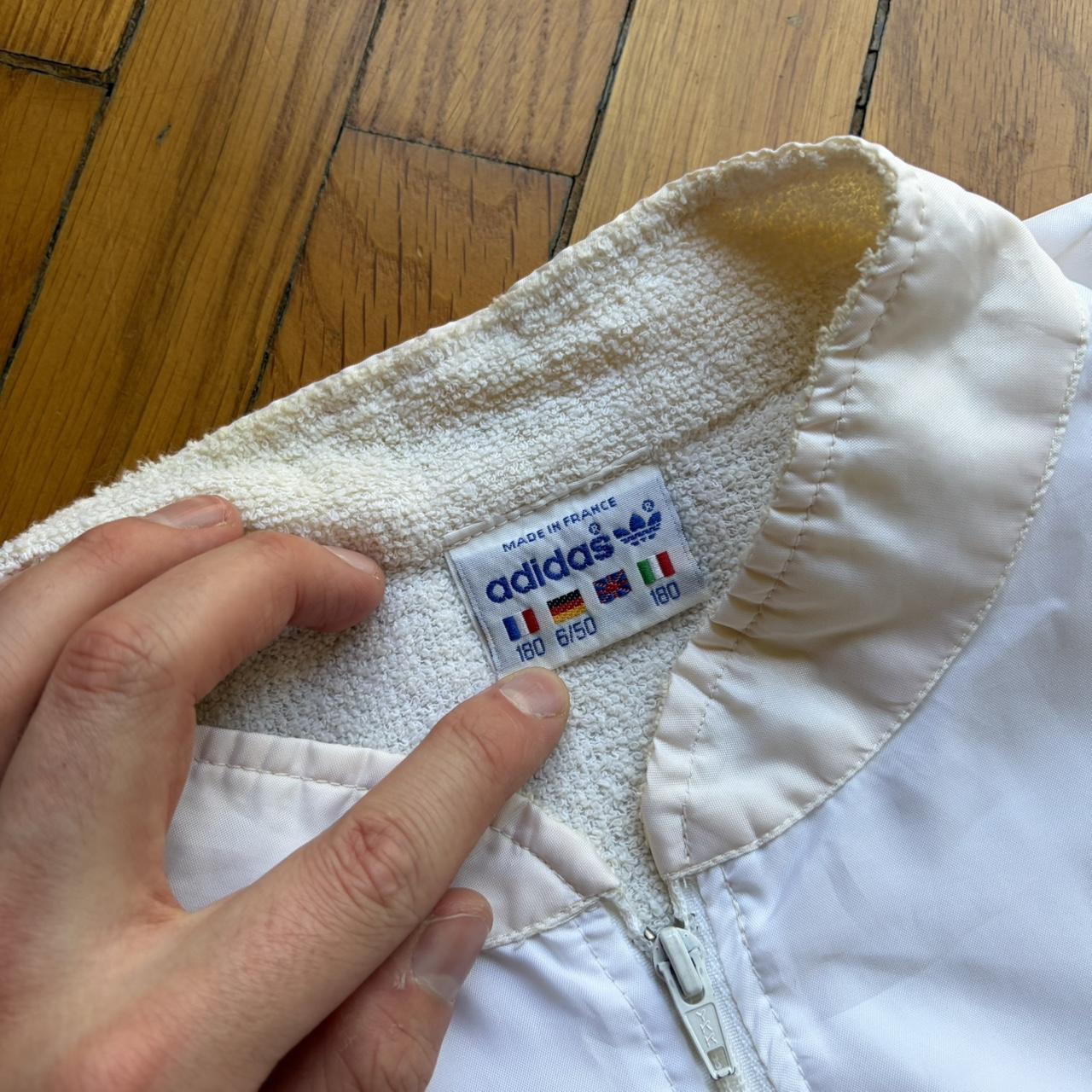 1980s Adidas Originals Ivan Lendl Jacket White L