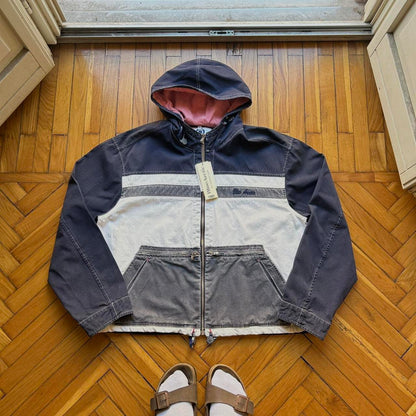 1990s Ciao 'Blue Arctic' Bomber Jacket (BNWT) L
