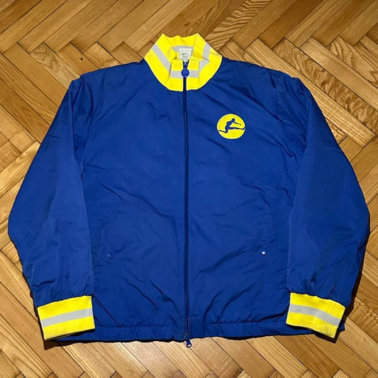 2000s Nike Track Records Jacket Blue XXL