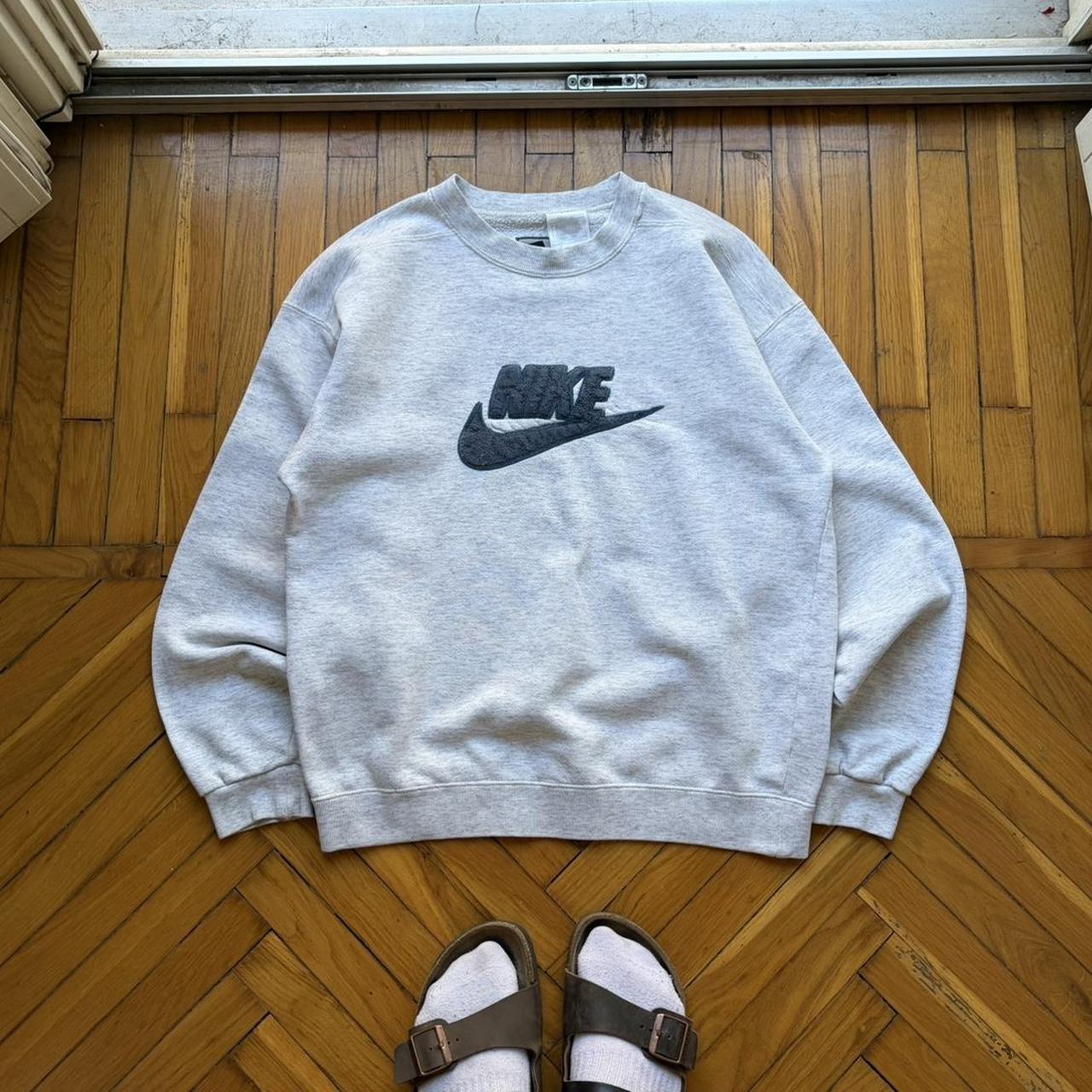 1990s Nike Sweatshirt Grey S