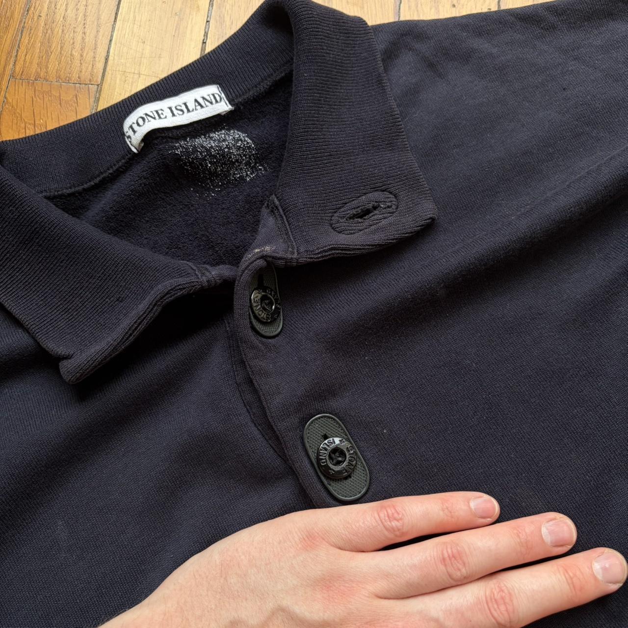 1980s Stone Island Sweatshirt Navy L