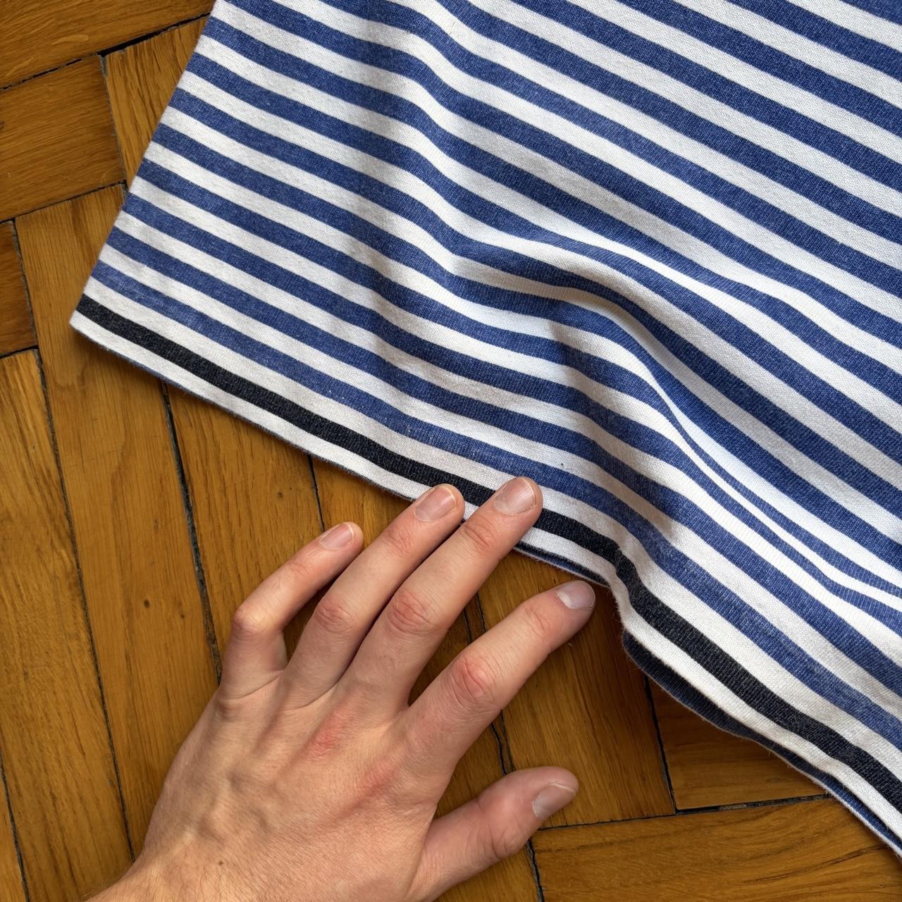 1980s Stone Island Striped T Shirt M