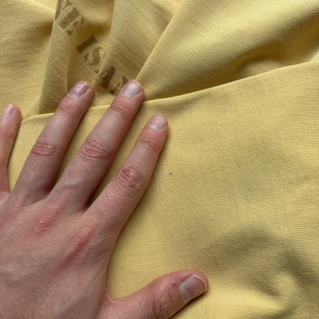 1990s Stone Island LS T Shirt Yellow L