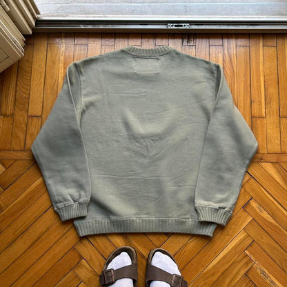 1990 Avirex Graphic Sweatshirt Green M