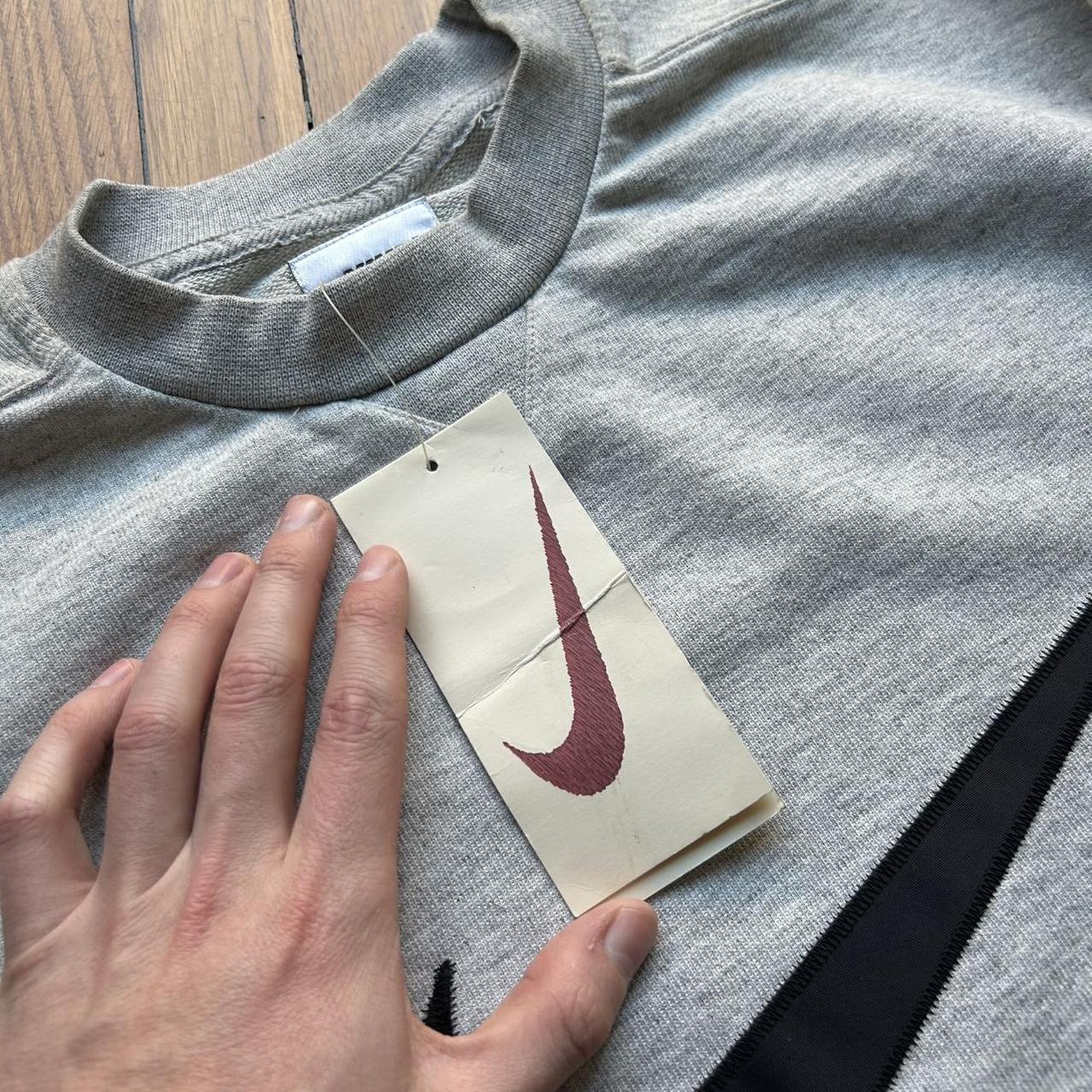 1990s BNWT Nike Sweatshirt Grey XL