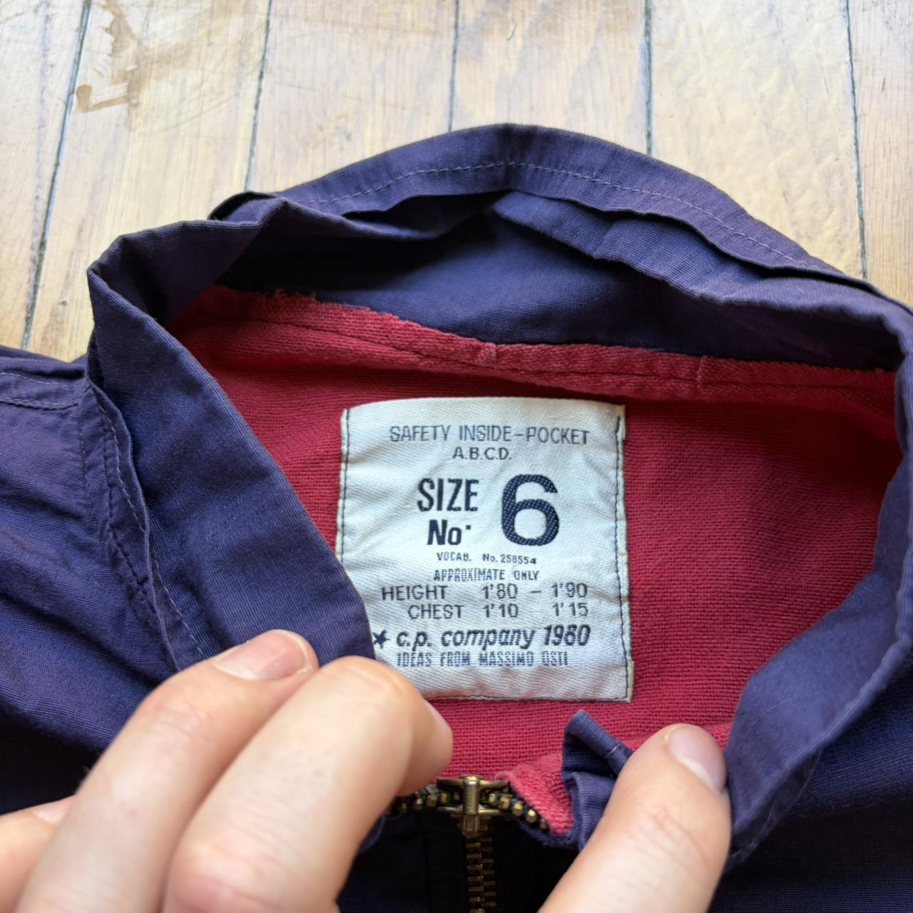 1980 CP Company Bomber Jacket Blue M