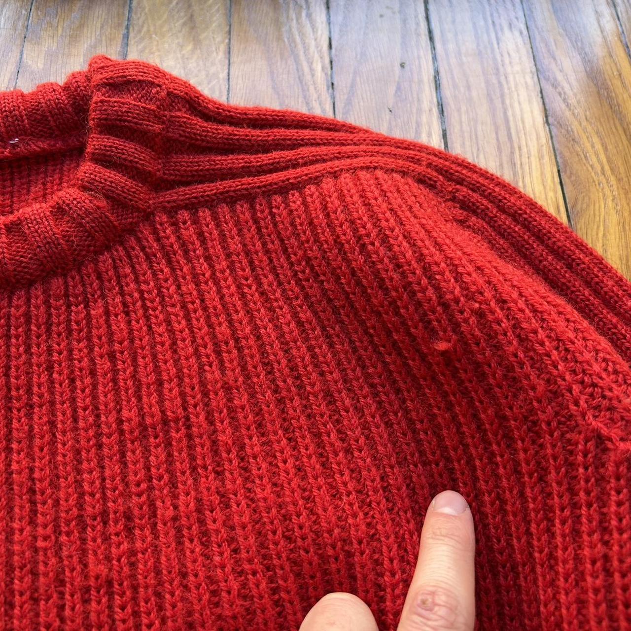 1990s Cerruti 1881 Knitted Jumper Red M