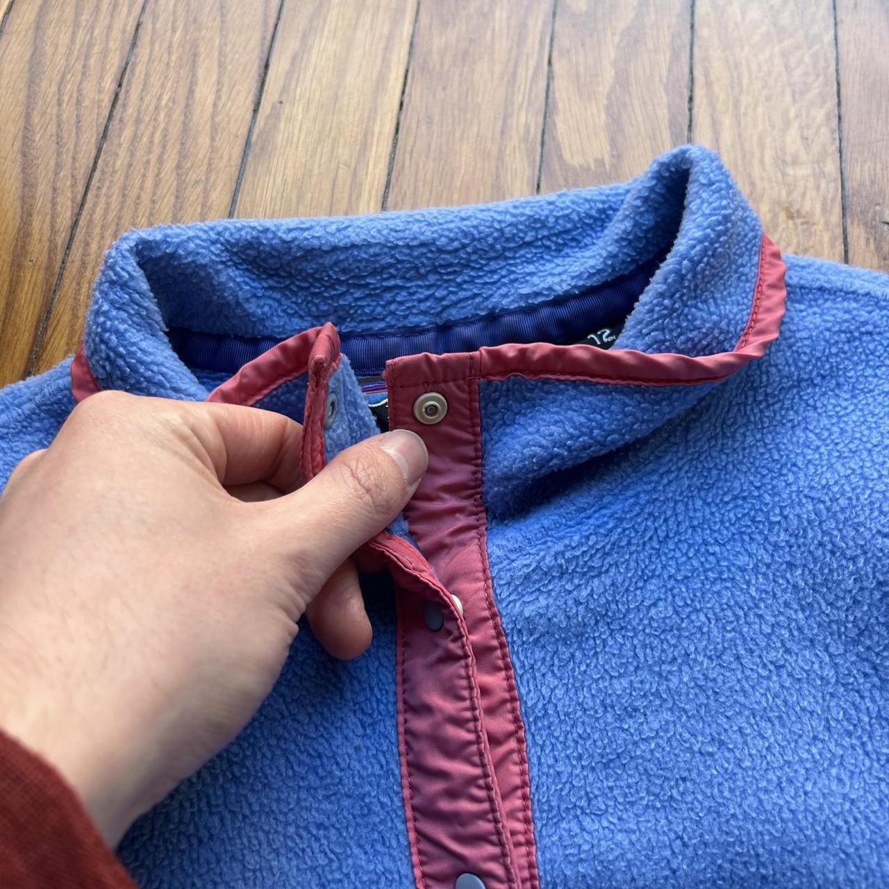 1990s Patagonia Fleece Sweatshirt Blue S