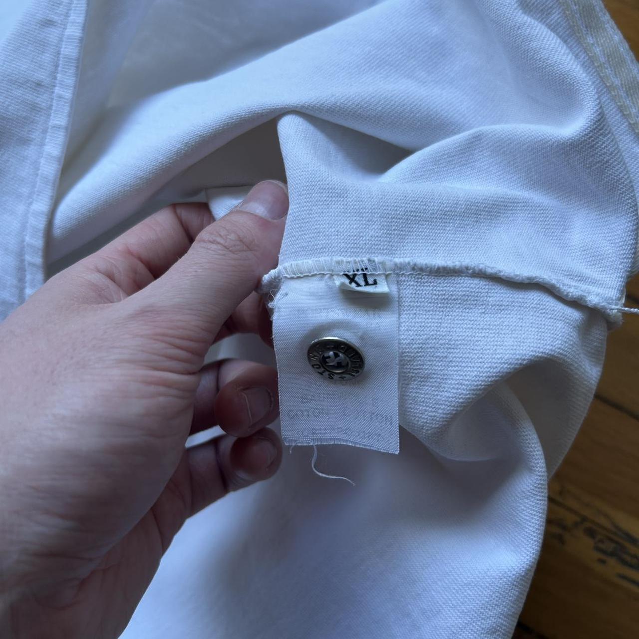 1990s Stone Island Marina T Shirt White L