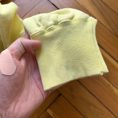 1980s Stone Island Hoodie Yellow L