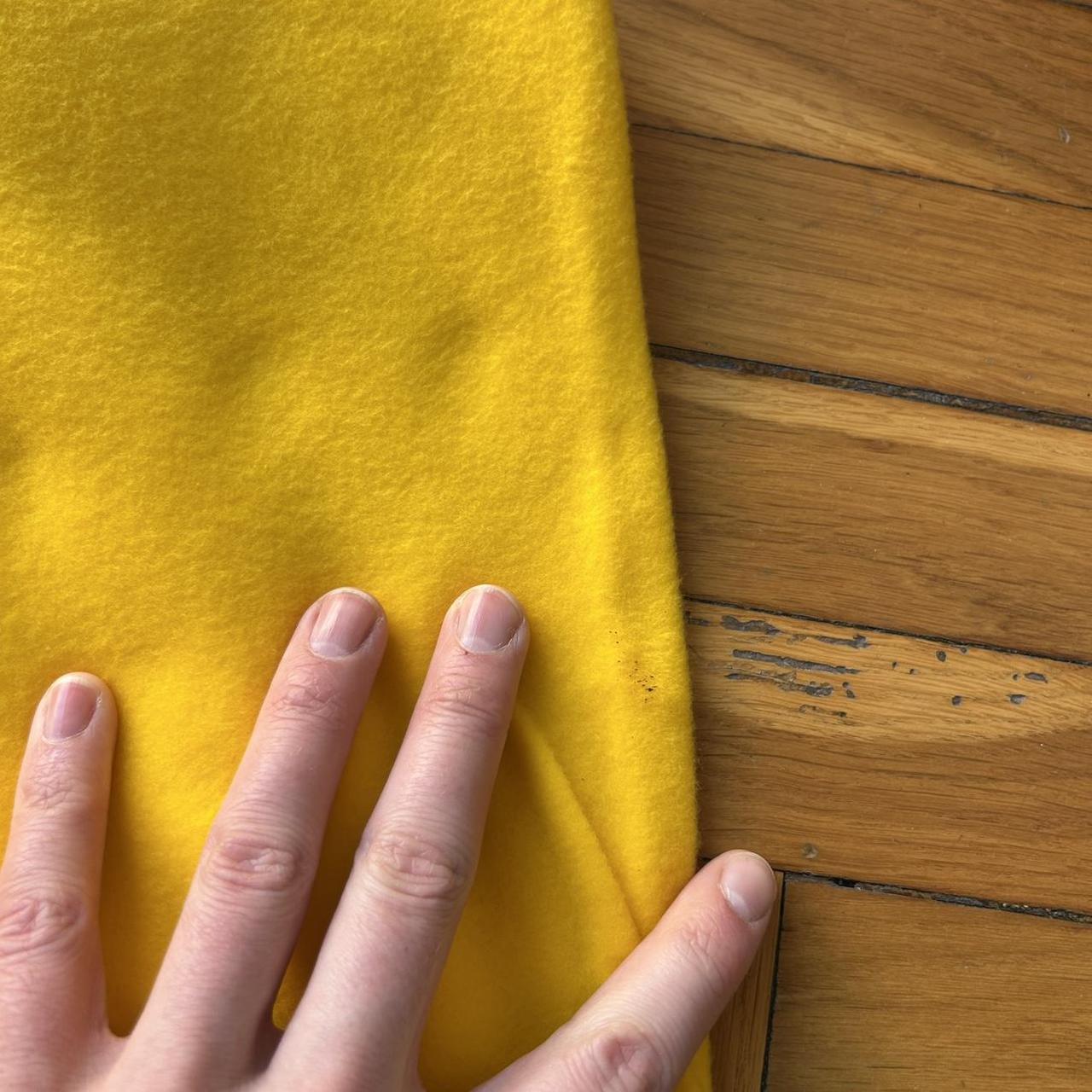 1990s Saucony Q Zip Fleece Yellow M