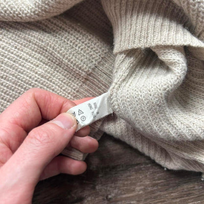 1980s Armani Knitted Cardigan Beige S