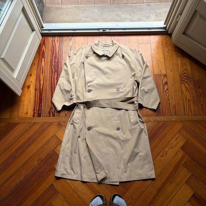 1980s Giorgio Armani Trench Coat M