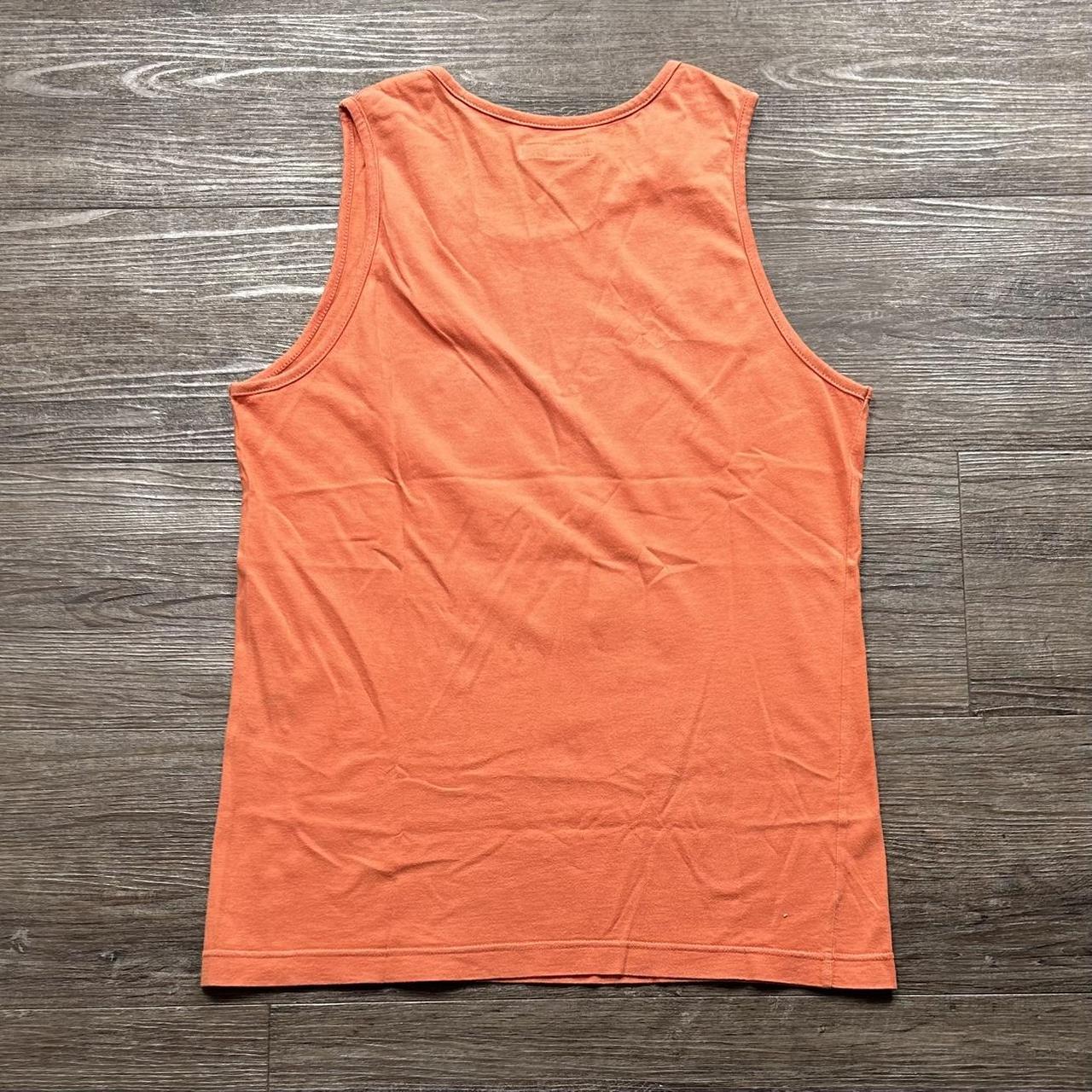 1980s Armani Vest Orange XS