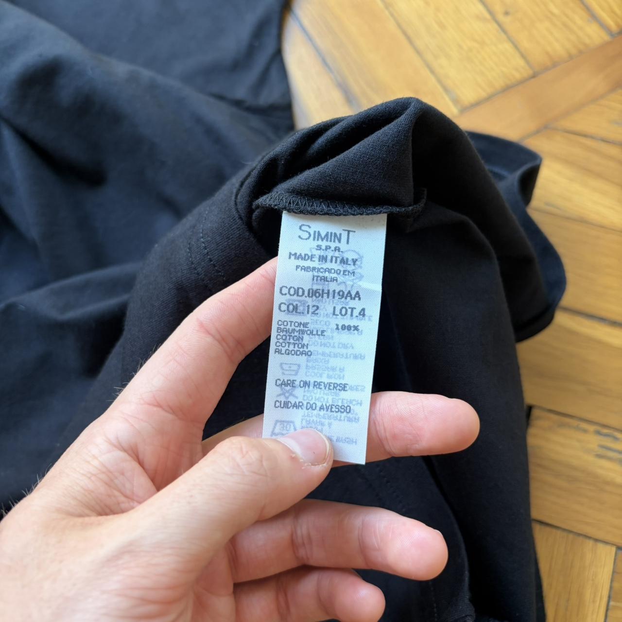1990s Armani Jeans T Shirt Black L