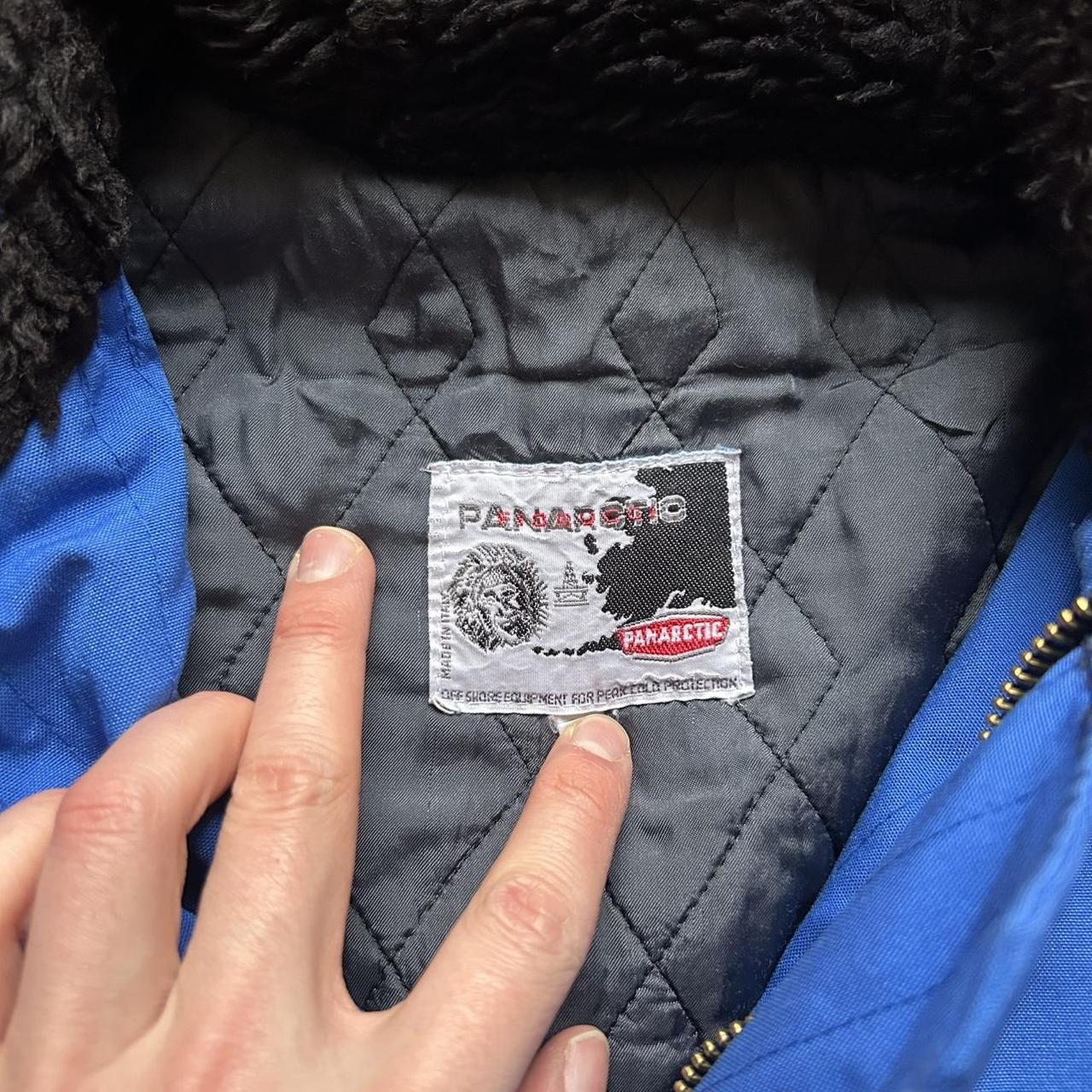 1990s Fiorucci Panarctic Jacket Blue XXL