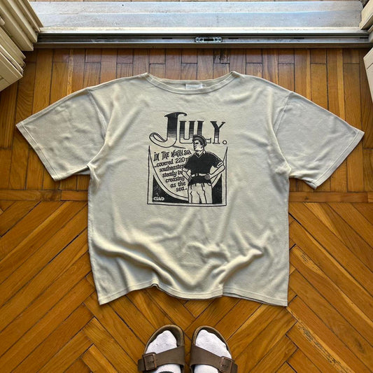 1990s Ciao Graphic T Shirt L