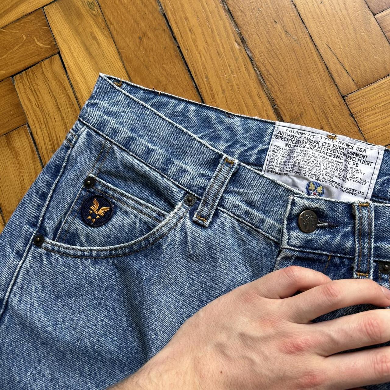 1990s Avirex Jeans Blue 30W 28L