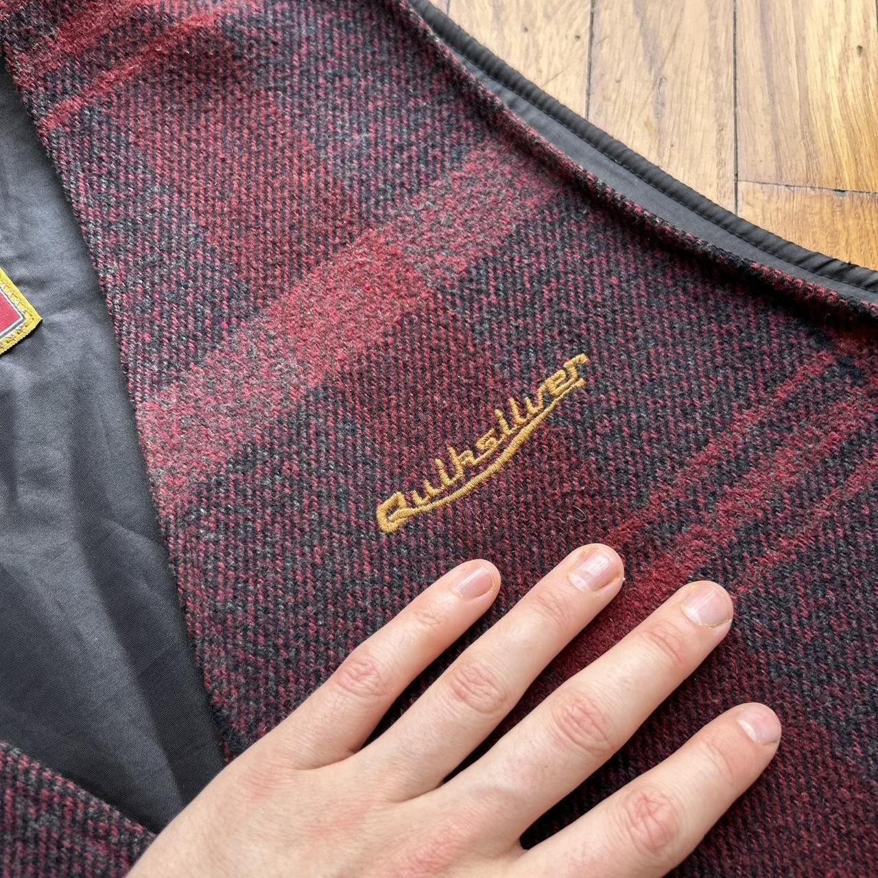 1990s Quiksilver Wool Gilet XL