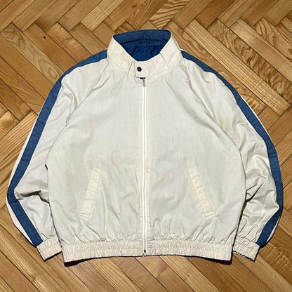 1990s St Michael Bomber Jacket Cream L